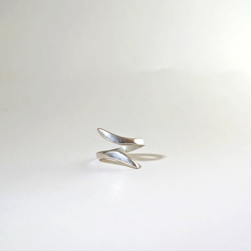 Sterling Silver Abstract Ring
